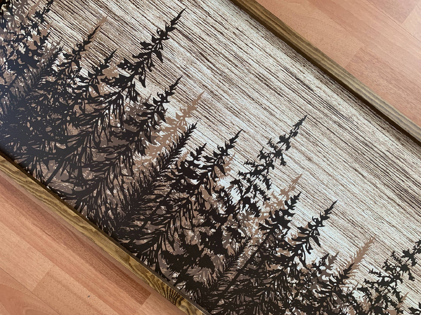 Wood Art Print - Forest