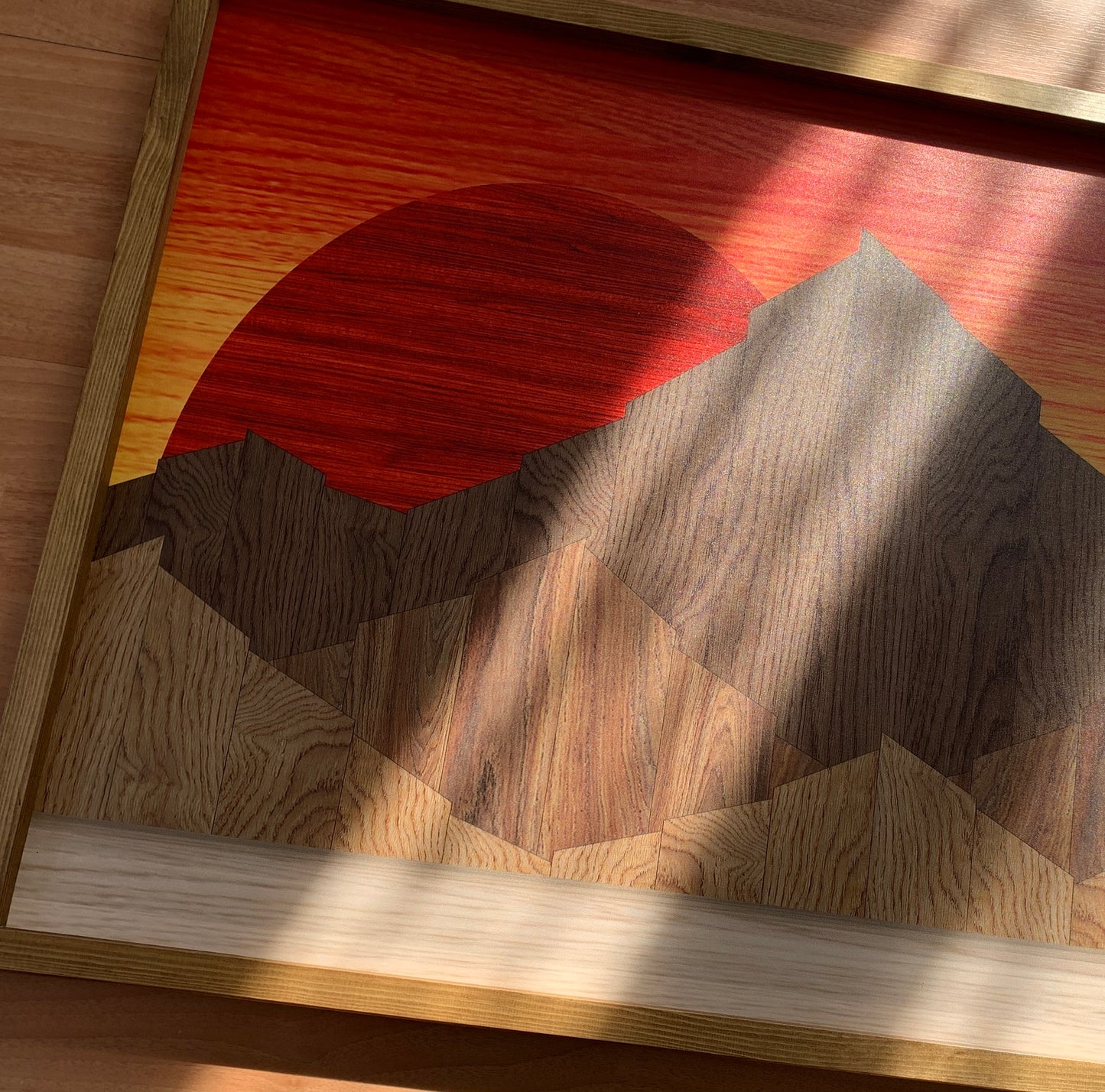 Wood Art Print - Mountain Wall Art