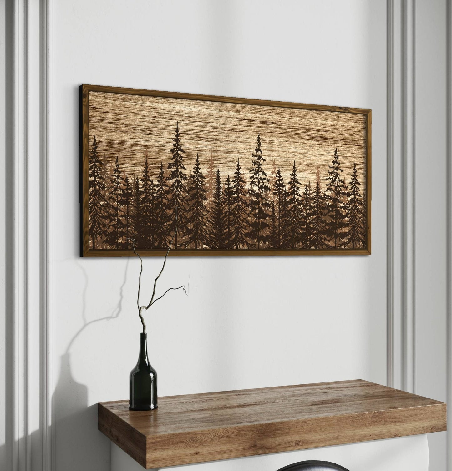 Wood Art Print - Forest