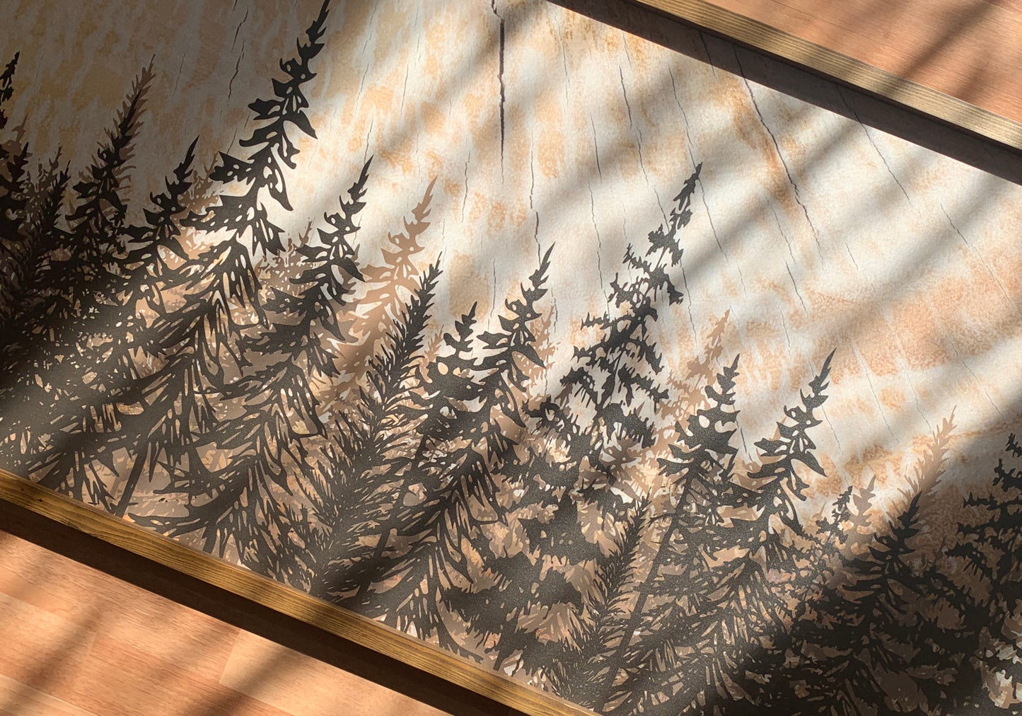 Wood Art Print - Forest