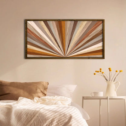 Wood Art Print - Geometric Art