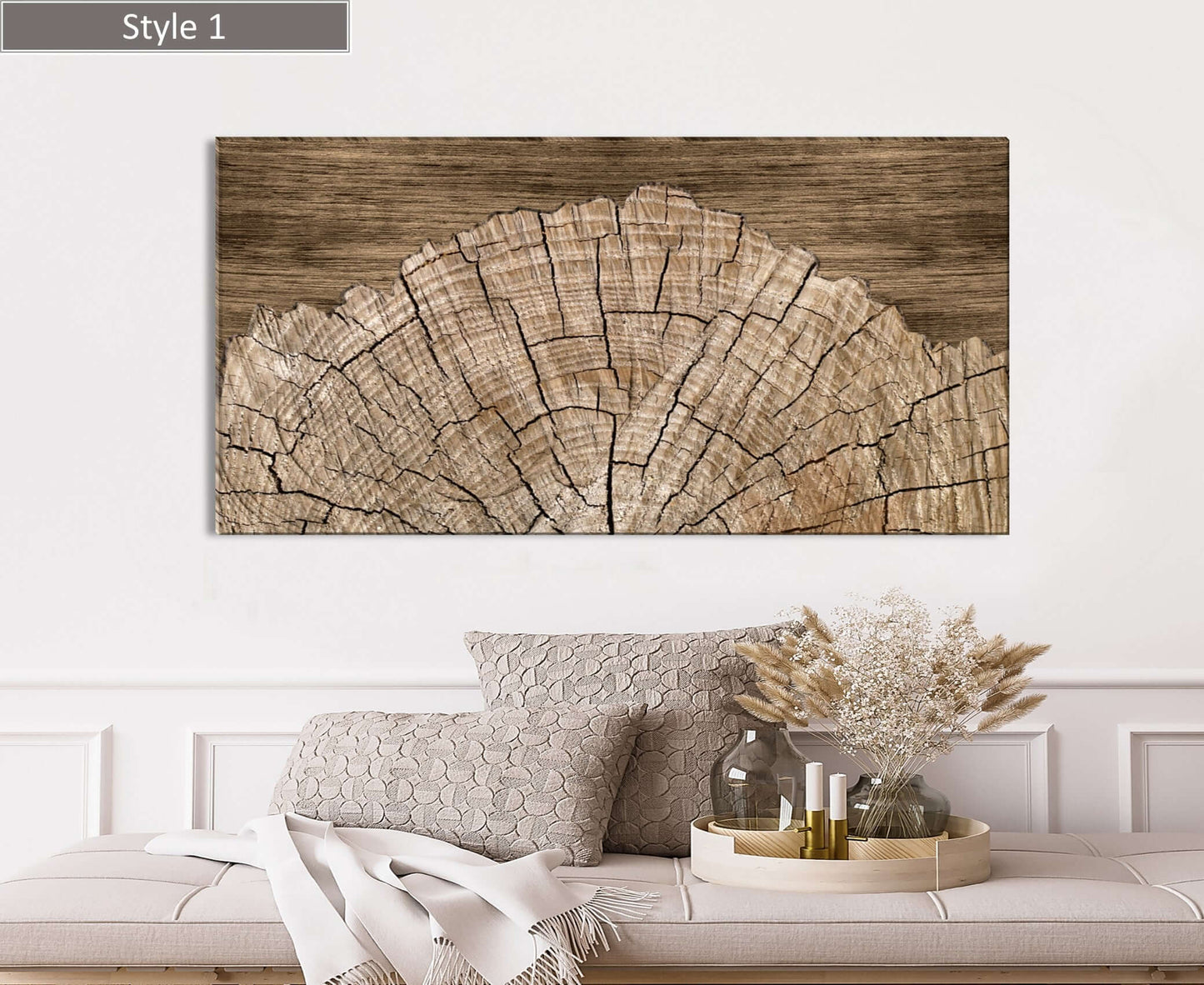 Canvas Print - Tree Ring Wall Art