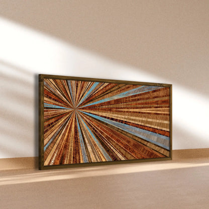 Wood Art Print - Living Room Decor