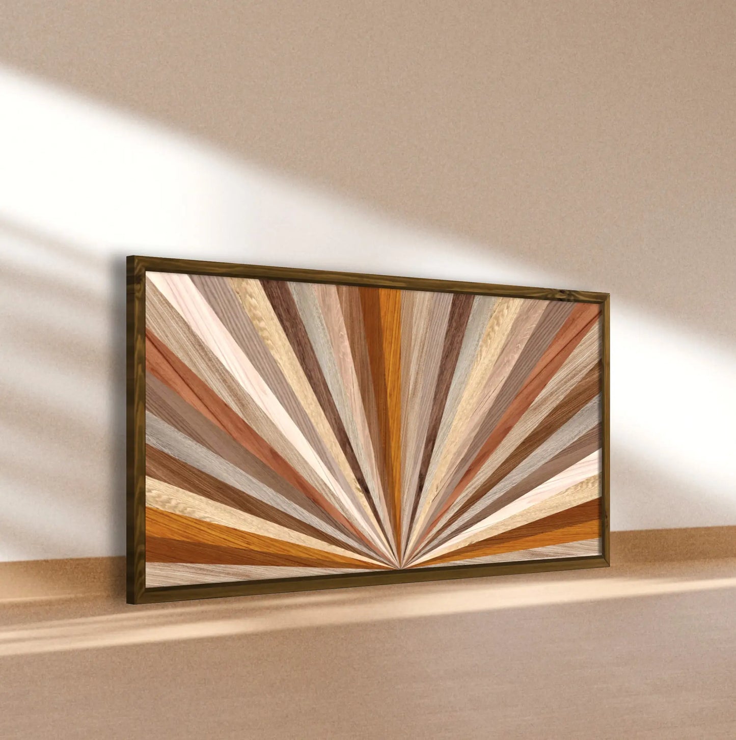 Wood Art Print - Geometric Art