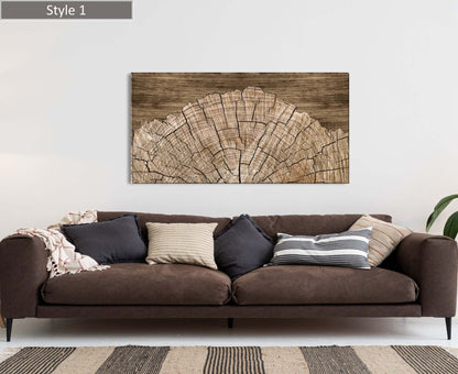 Canvas Print - Tree Ring Wall Art