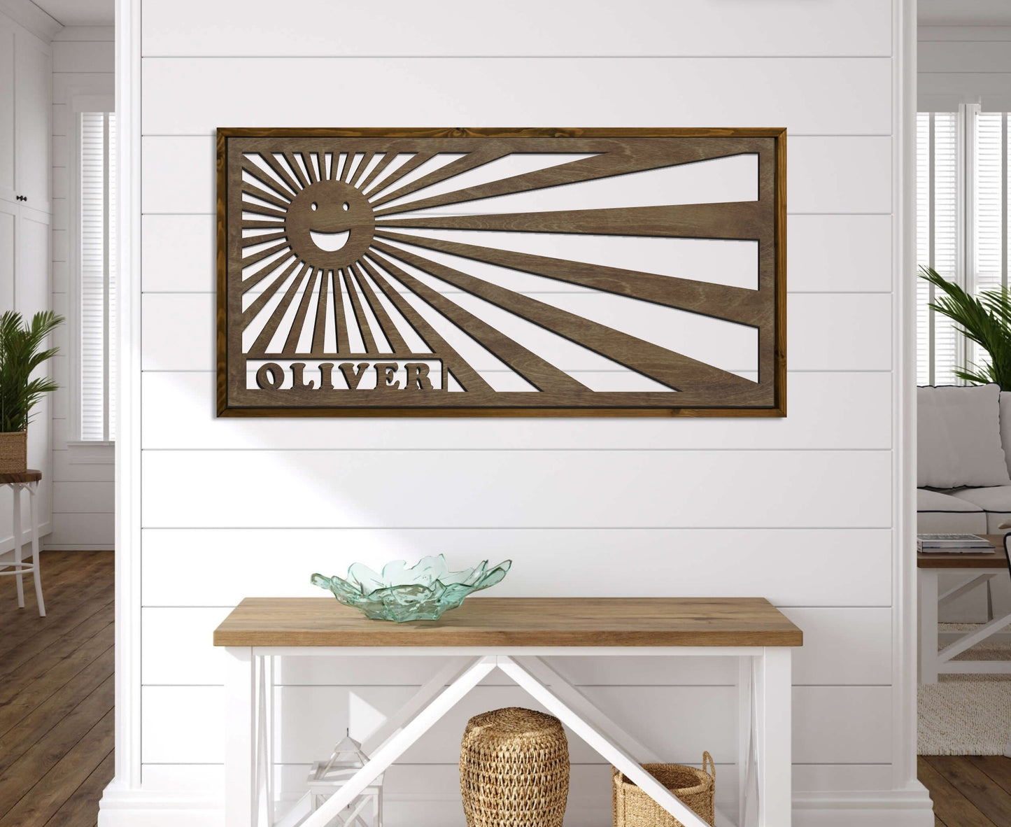 Wood Wall Art - Nursery Name Sign