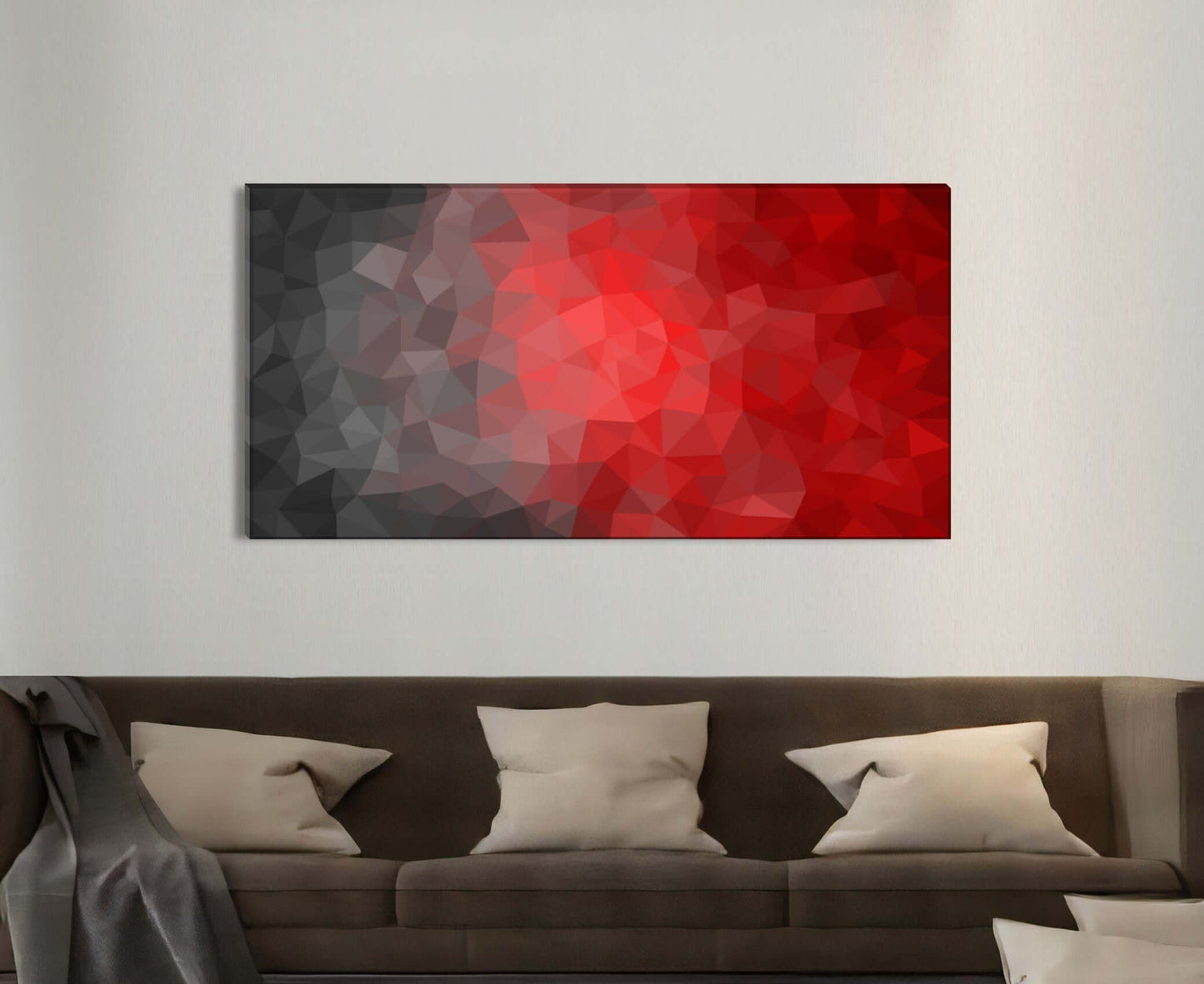 Canvas Print - Red Wall Decor