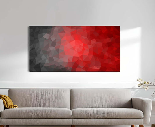 Canvas Print - Red Wall Decor