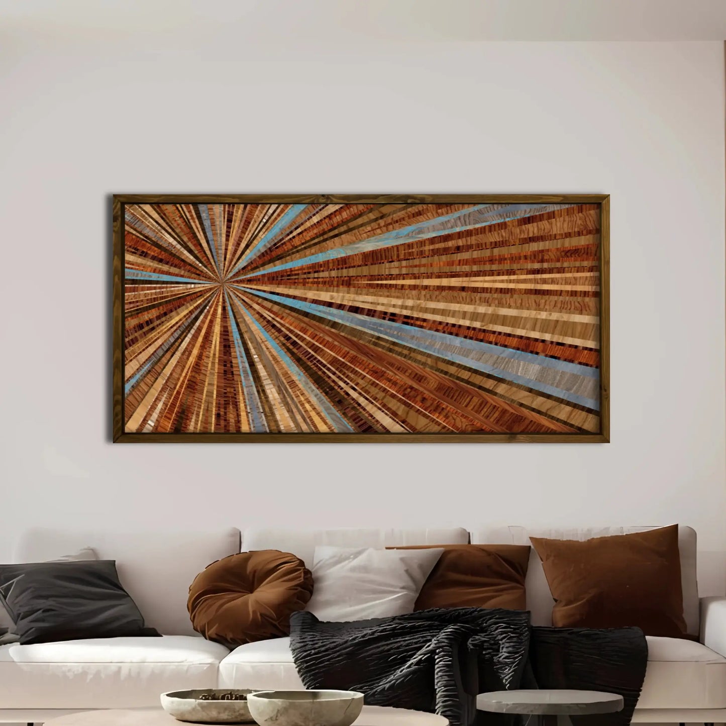 Wood Art Print - Living Room Decor