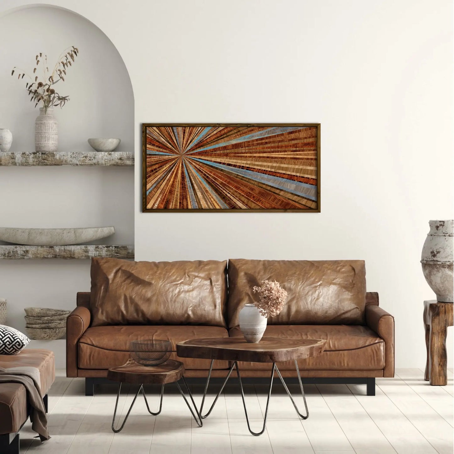 Wood Art Print - Living Room Decor