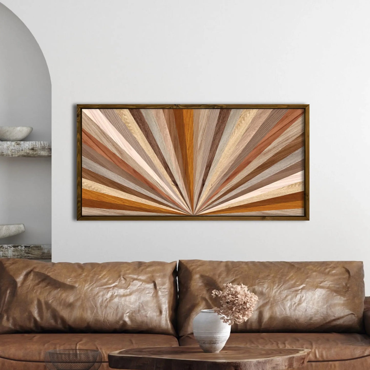 Wood Art Print - Geometric Art