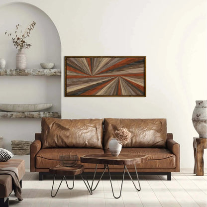 Wood Art Print - Boho Wall Art