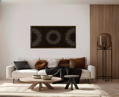 Wood Wall Art - Moon Art