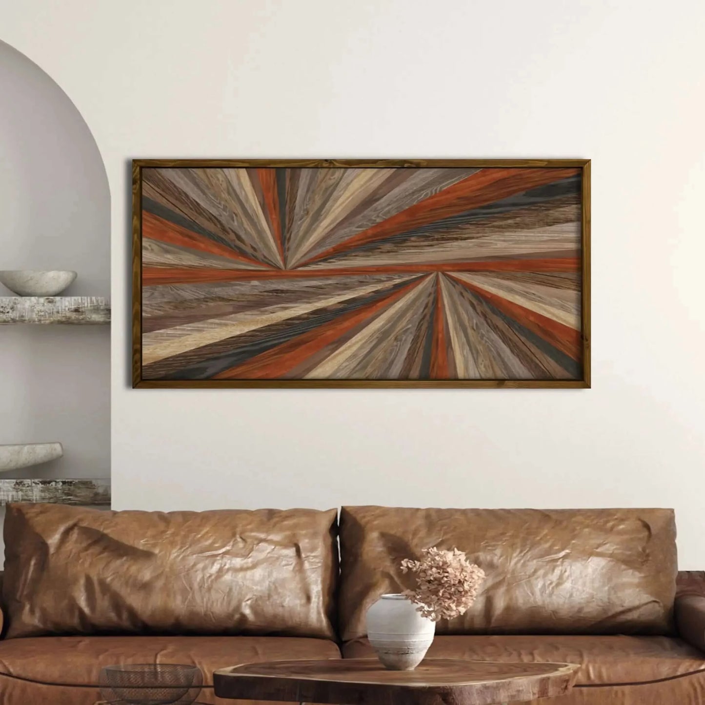 Wood Art Print - Boho Wall Art